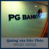 Chữ Nổi Lễ Tân + Biển Kính Chữ Nổi