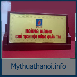 Biển Chức Danh Tam Giác