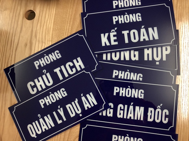 Báo giá Biển Mica